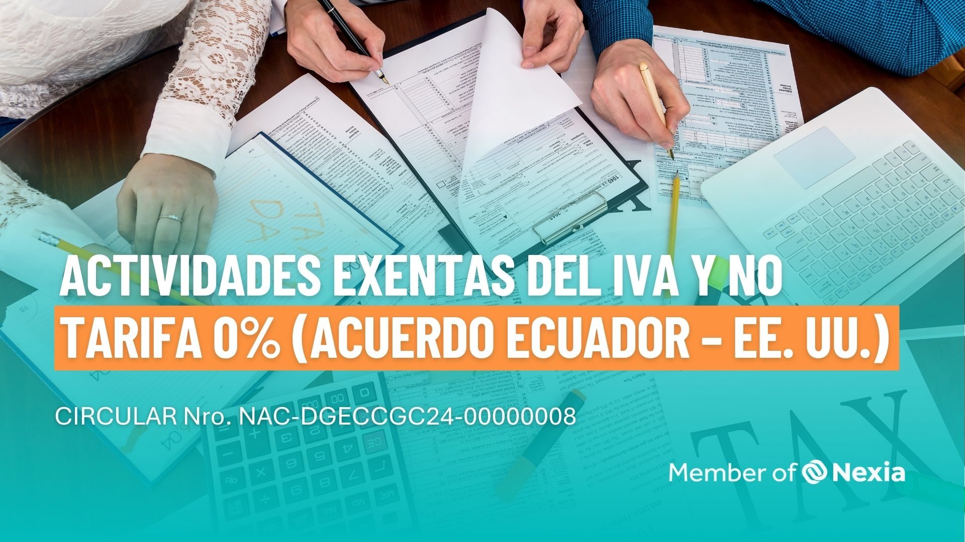 CIRCULAR Nro. NAC-DGECCGC24-00000008