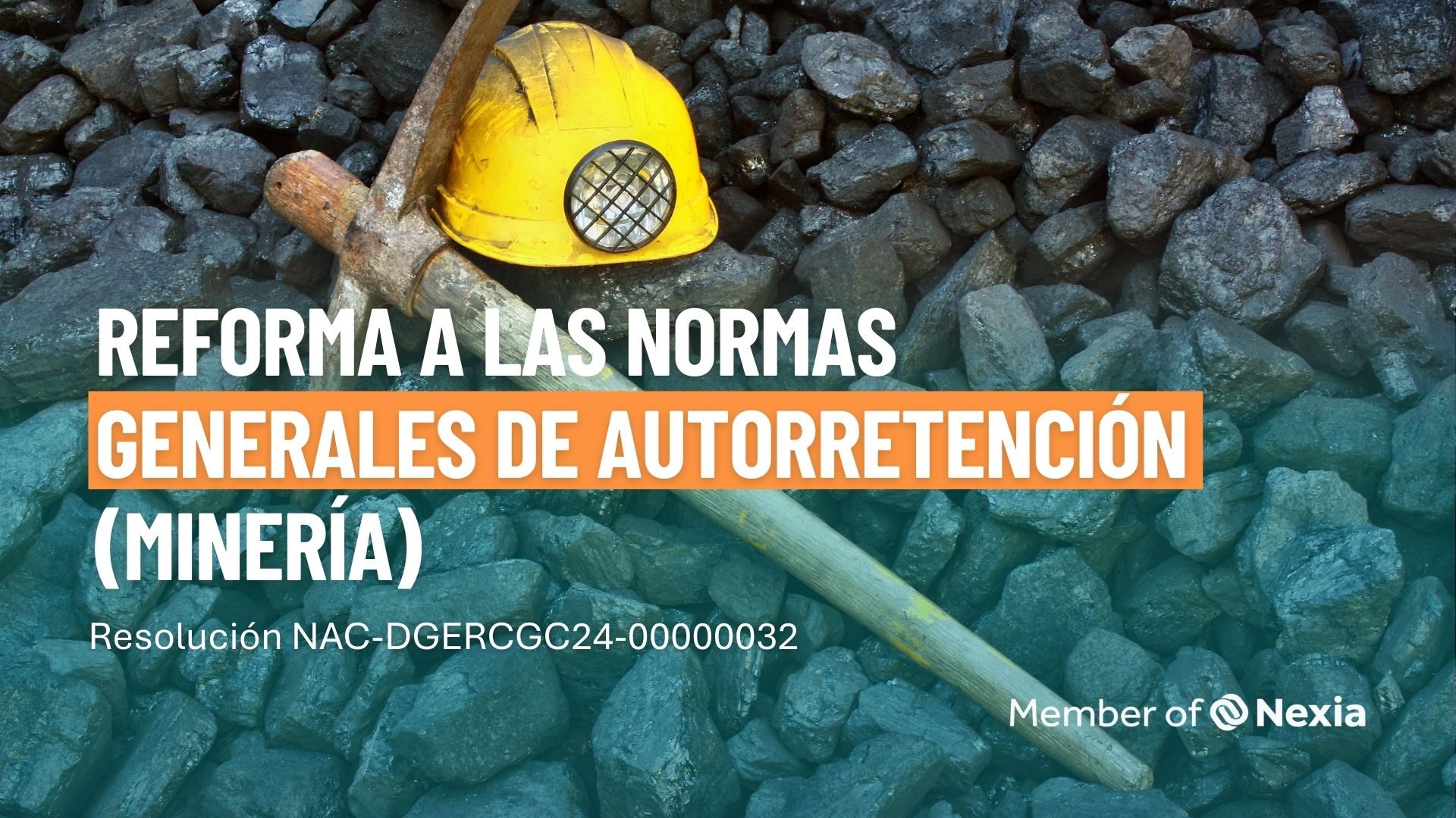 Reforma a las normas generales de autorretención minería)